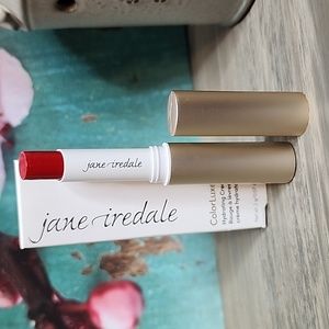 Jane Iredale Colorluxe Hydrating Cream Lipstick Candy Apple NIB!